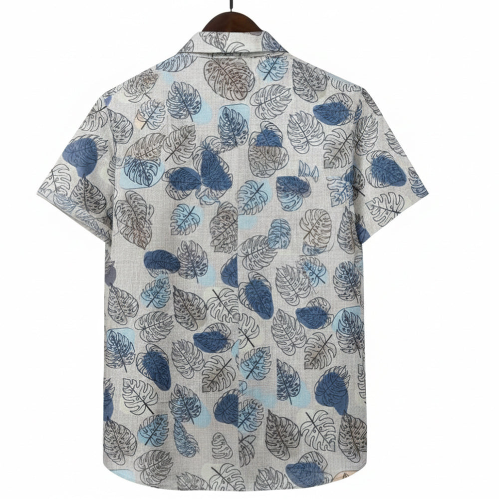 Half Casual Printed Shirt Regular Fit For Men