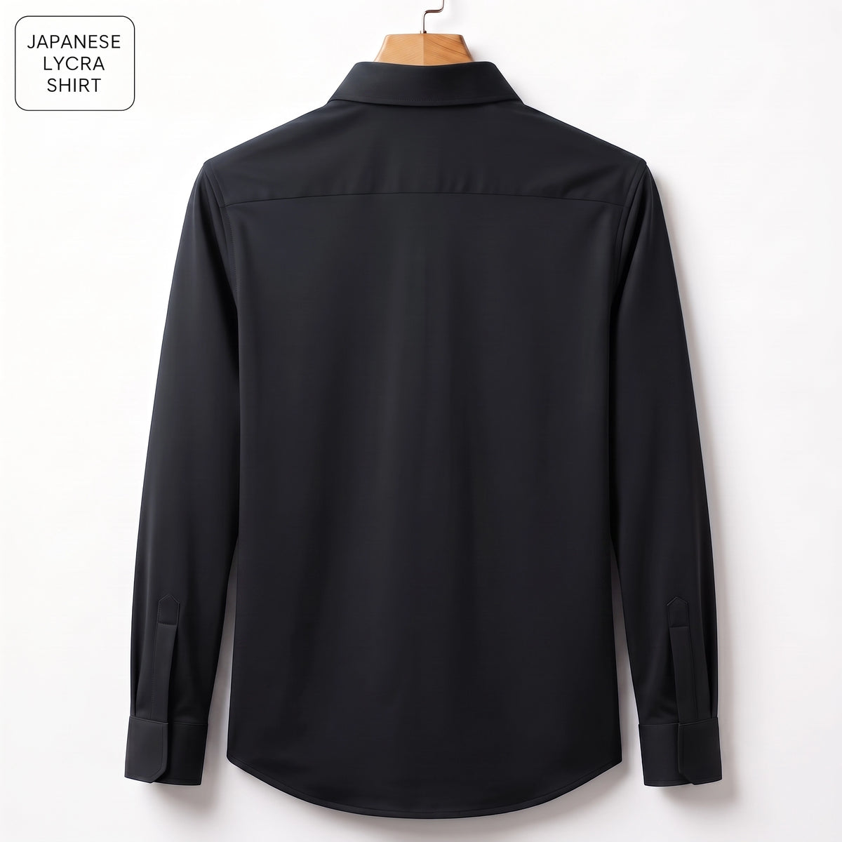 Floral Patch Embroidery Party Shirts | Club Wear | Black