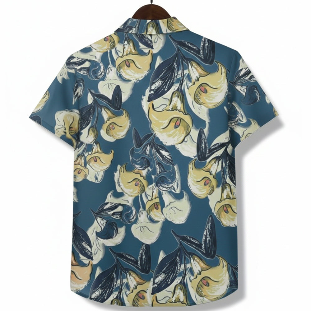 Half Casual Printed Shirt Regular Fit For Men
