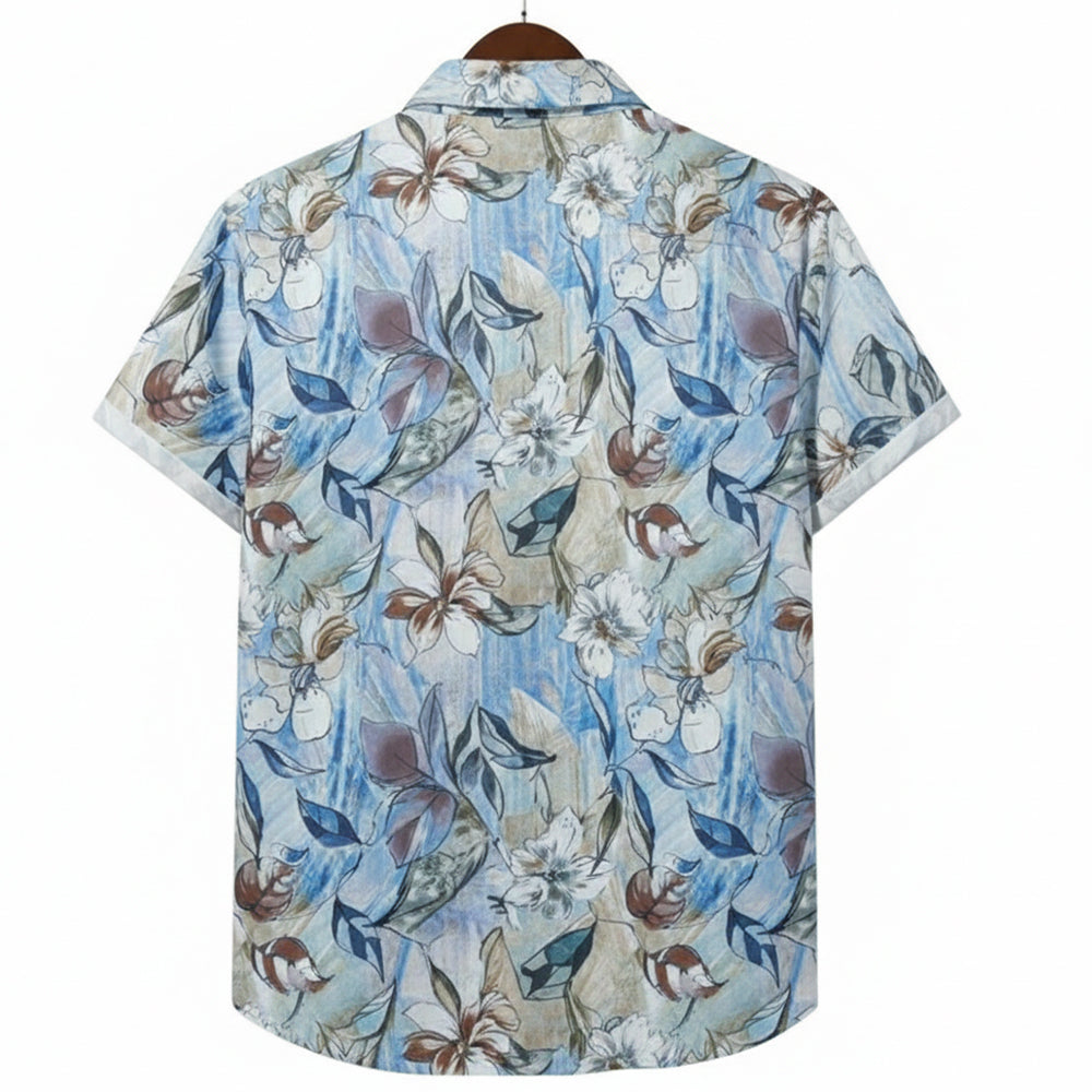 Half Casual Printed Shirt Regular Fit For Men