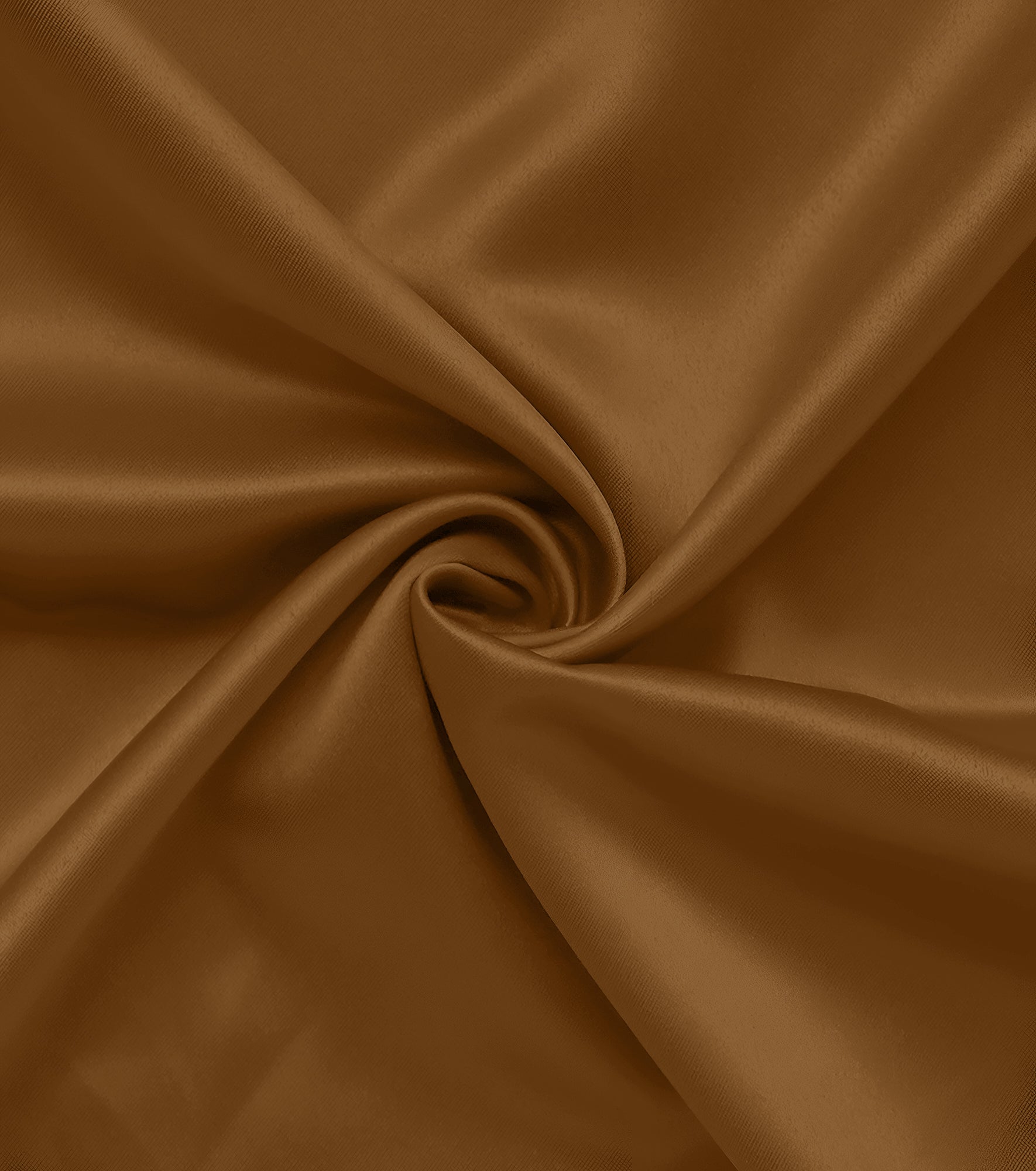 Poly Satin formal Shirt For Men-Brown