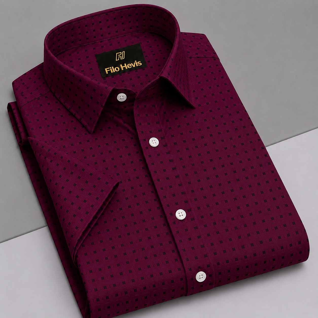 SLIM FIT NET HALF SHIRTS FOR MEN | SUMMER CASUAL SHIRTS Purple