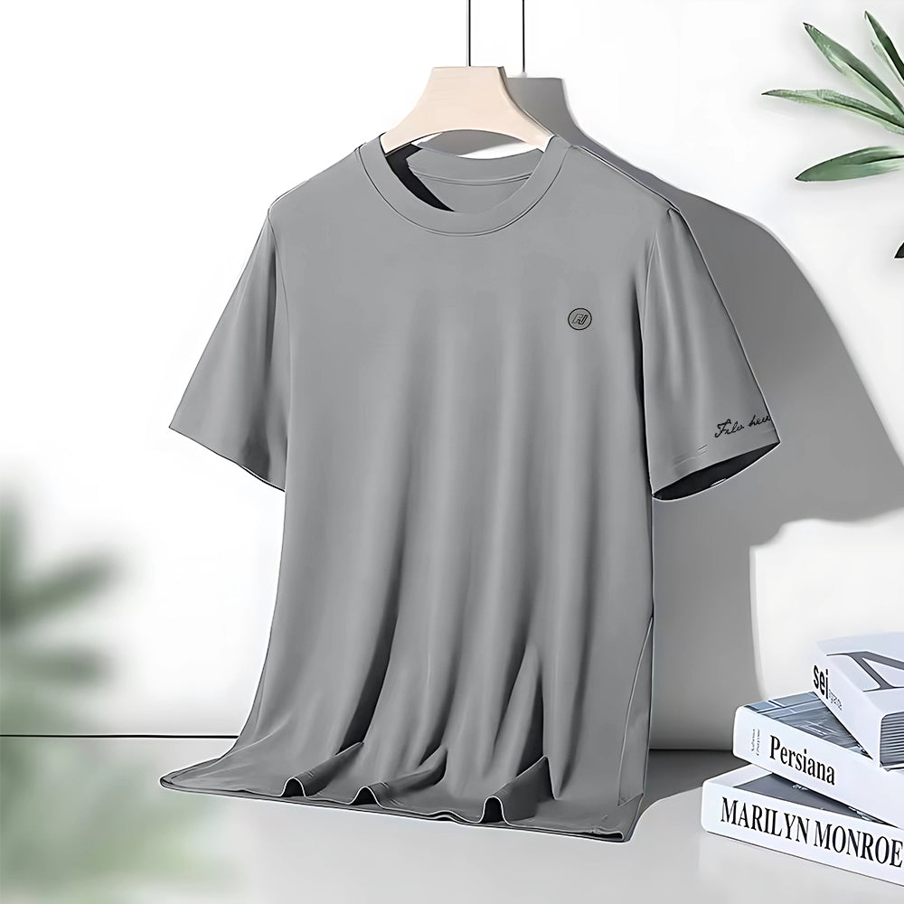 Men's Cotton Round Neck t-shirt Grey