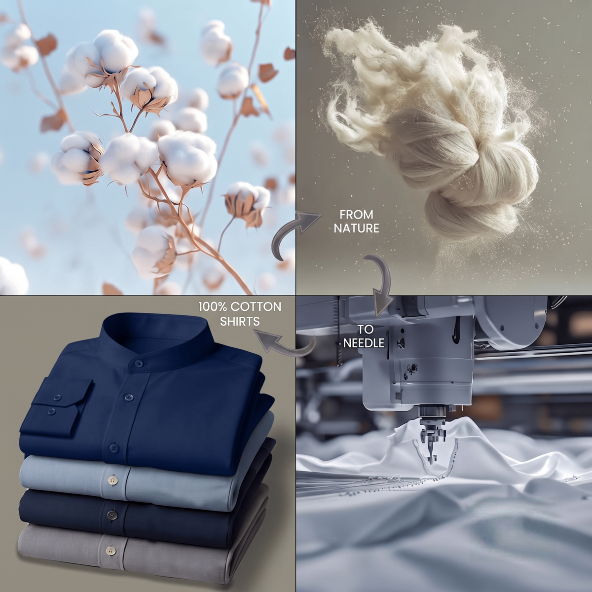MEN’S CHINESE COLLAR SHIRT | FULL SLEEVE COTTON LINEN T-NECK SHIRT | NAVY BLUE COLOR