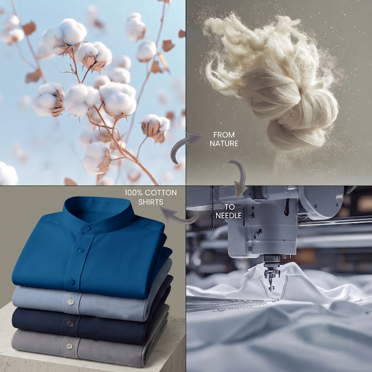 Men's Full-Sleeve Mandarin Collar Regular Fit Cotton Lenin Shirt-Teal Blue