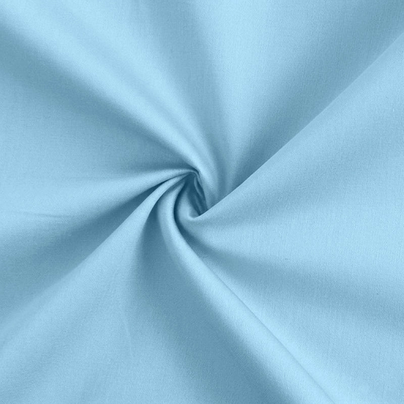 Platinum Cotton Satin Formal Shirt for Men - with Pocket | Sky Blue