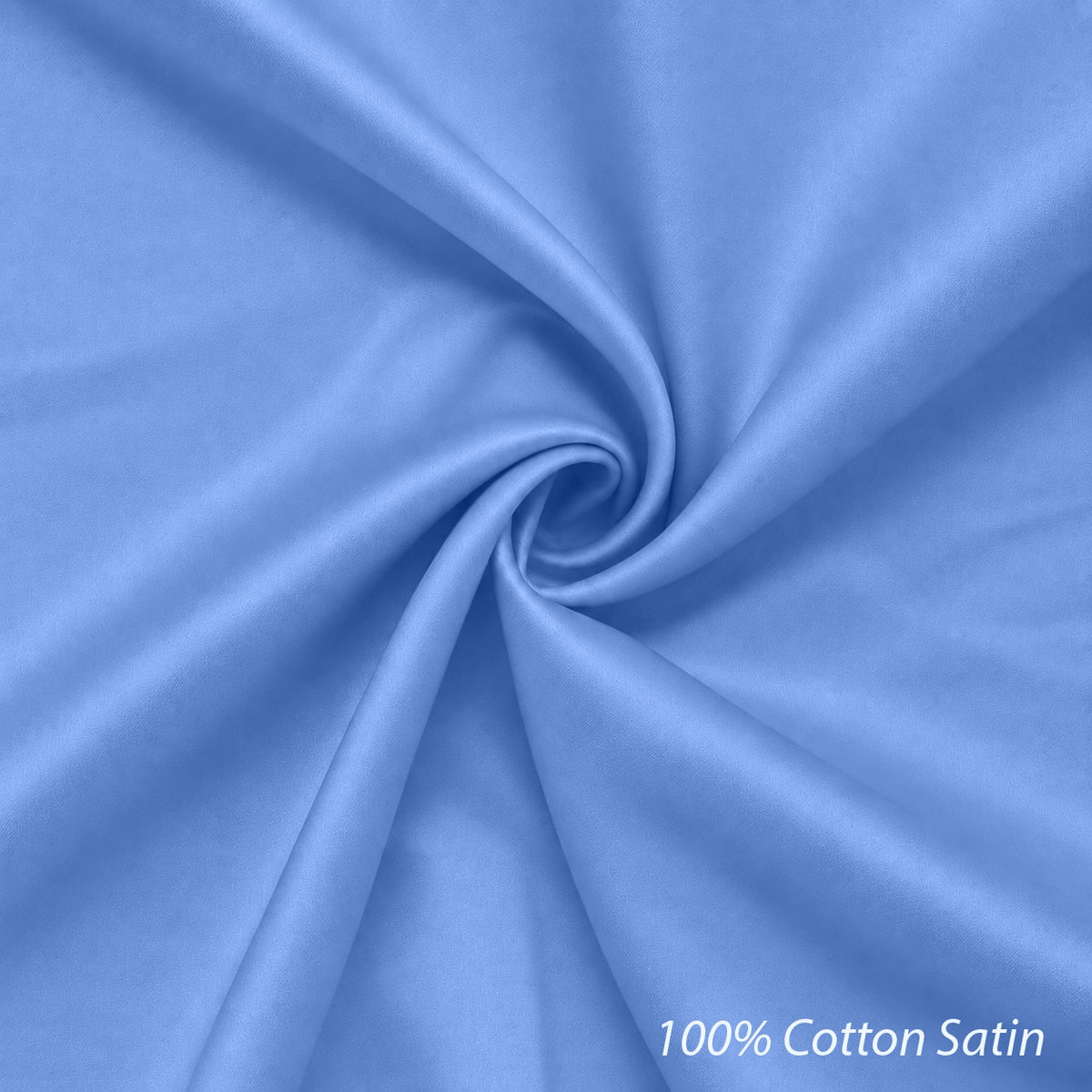 Platinum Cotton Satin Formal Shirt for Men - with Pocket | Sky Blue