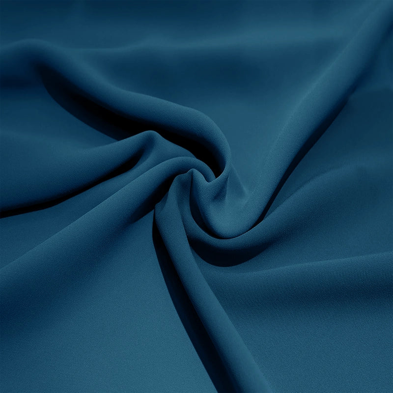 Japanese Lycra anti-wrinkle shirt | Party wear | Teal Blue