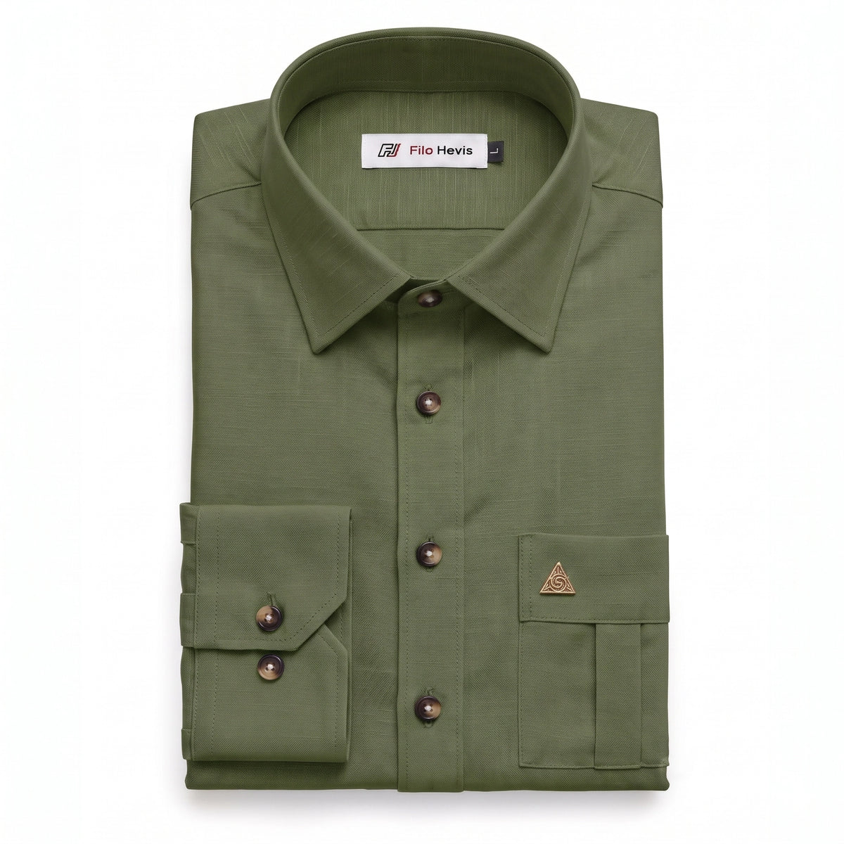 Men's Hunter shirt | Multi Pockets | Linen Texture | Green ( We Accept Only Prepaid For This Article )