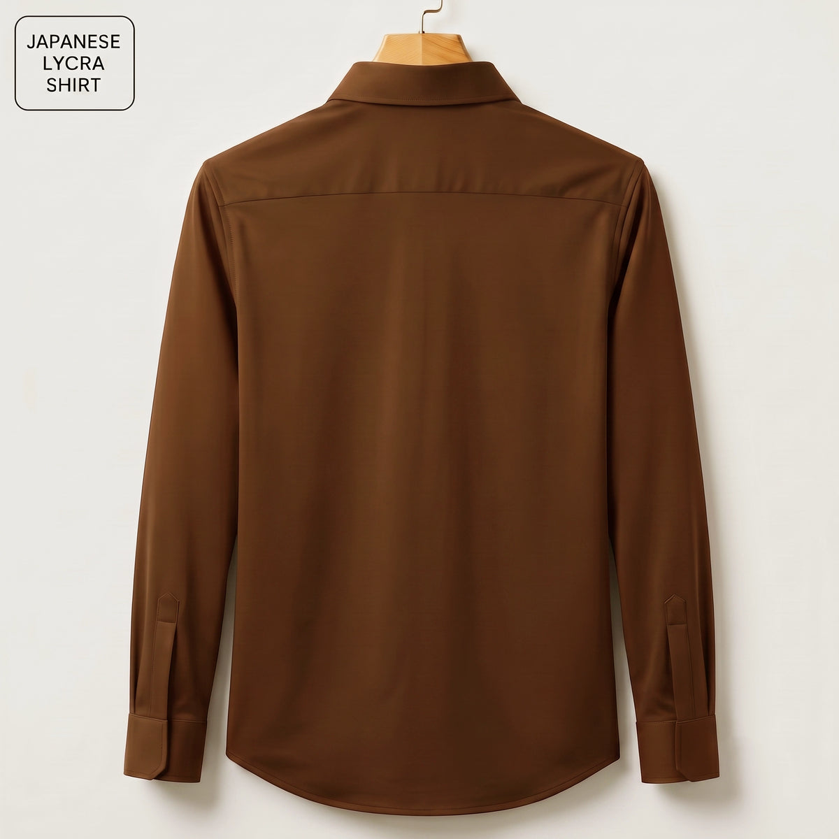 Embroidery Party Shirts | Club Wear | Brown