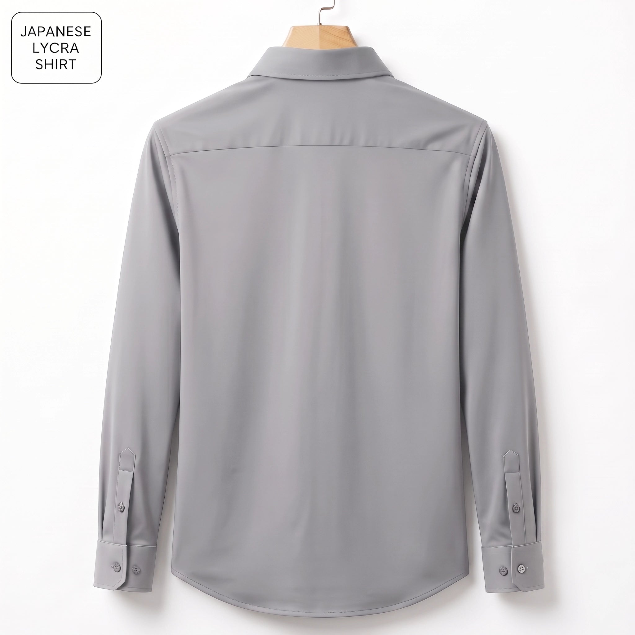 Flower Embroidery Party Shirts | Club Wear | Light Grey