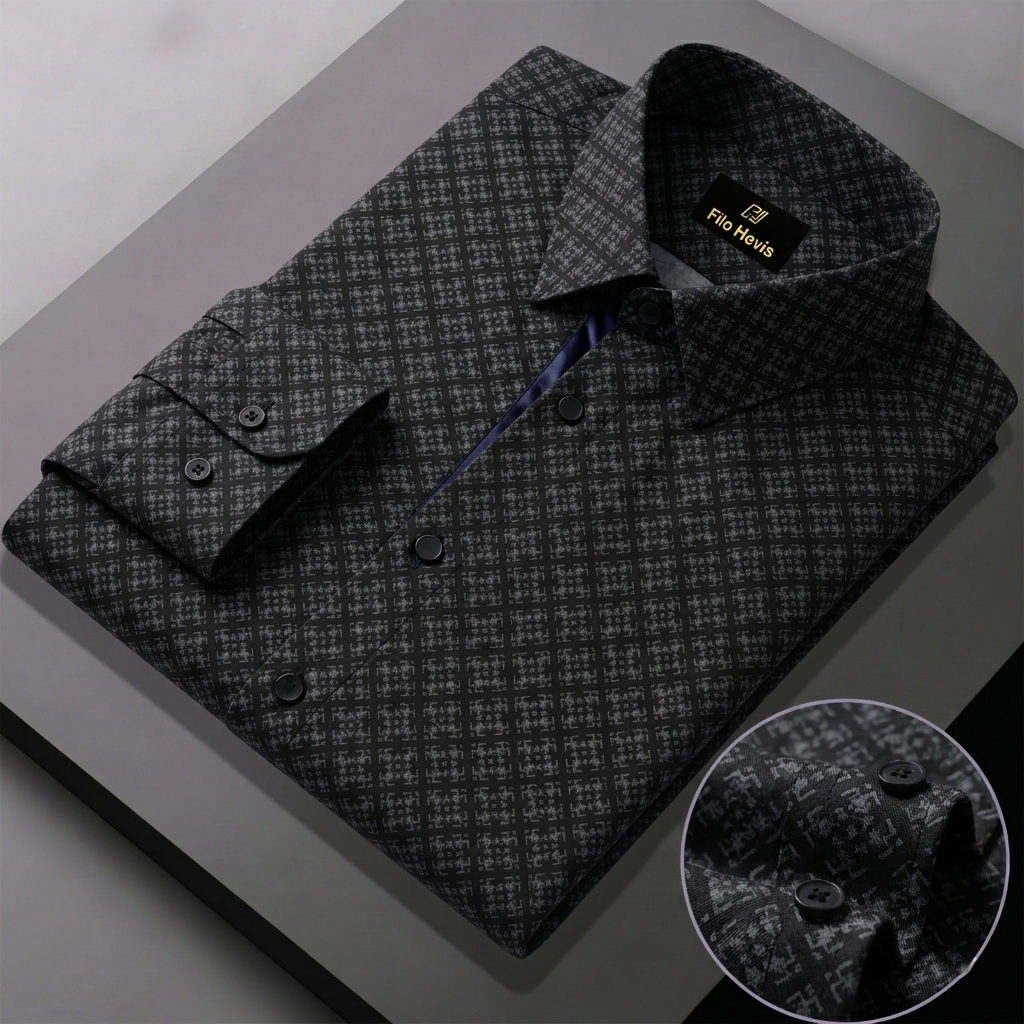 Print Shirt for Men | Smart Regular Fit | Green My Store