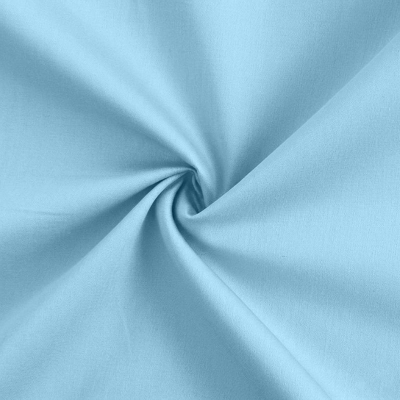 PLUS SIZE FORMAL SHIRTS IN COTTON FOR MEN (Single Pocket)- SKY BLUE