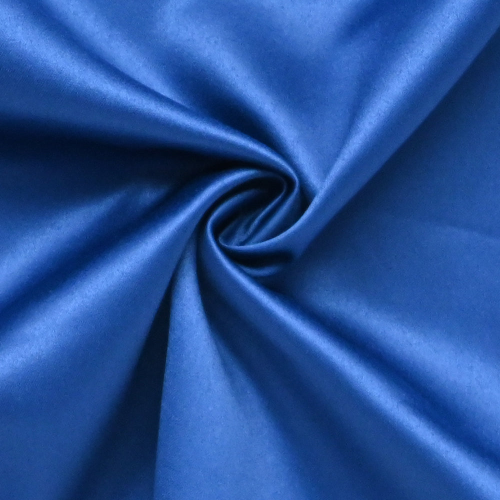 Poly Satin formal Shirt For Men-Royal Blue