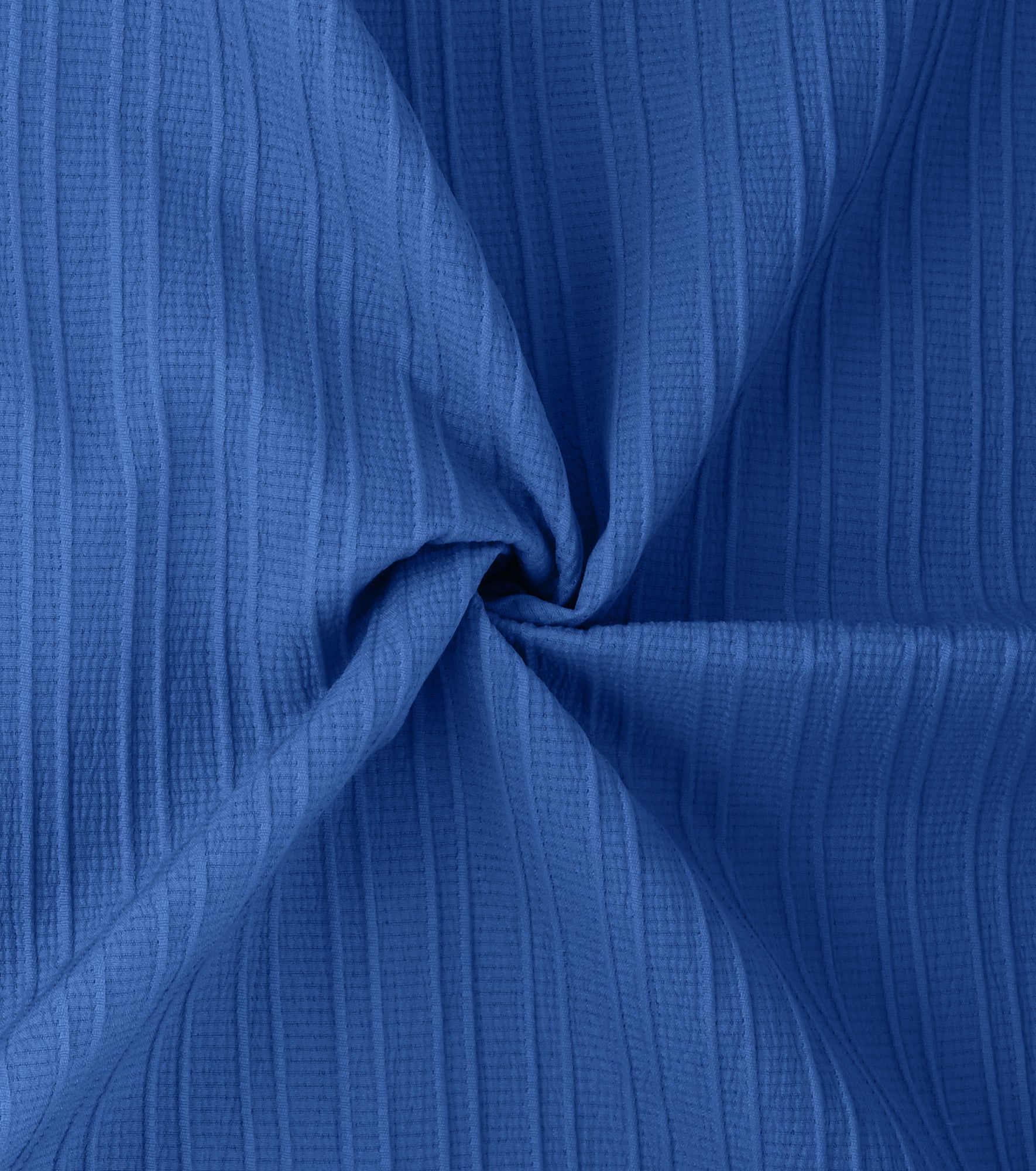 Men’s Textured Popcorn Half Sleeve Casual Shirt – Royal Blue