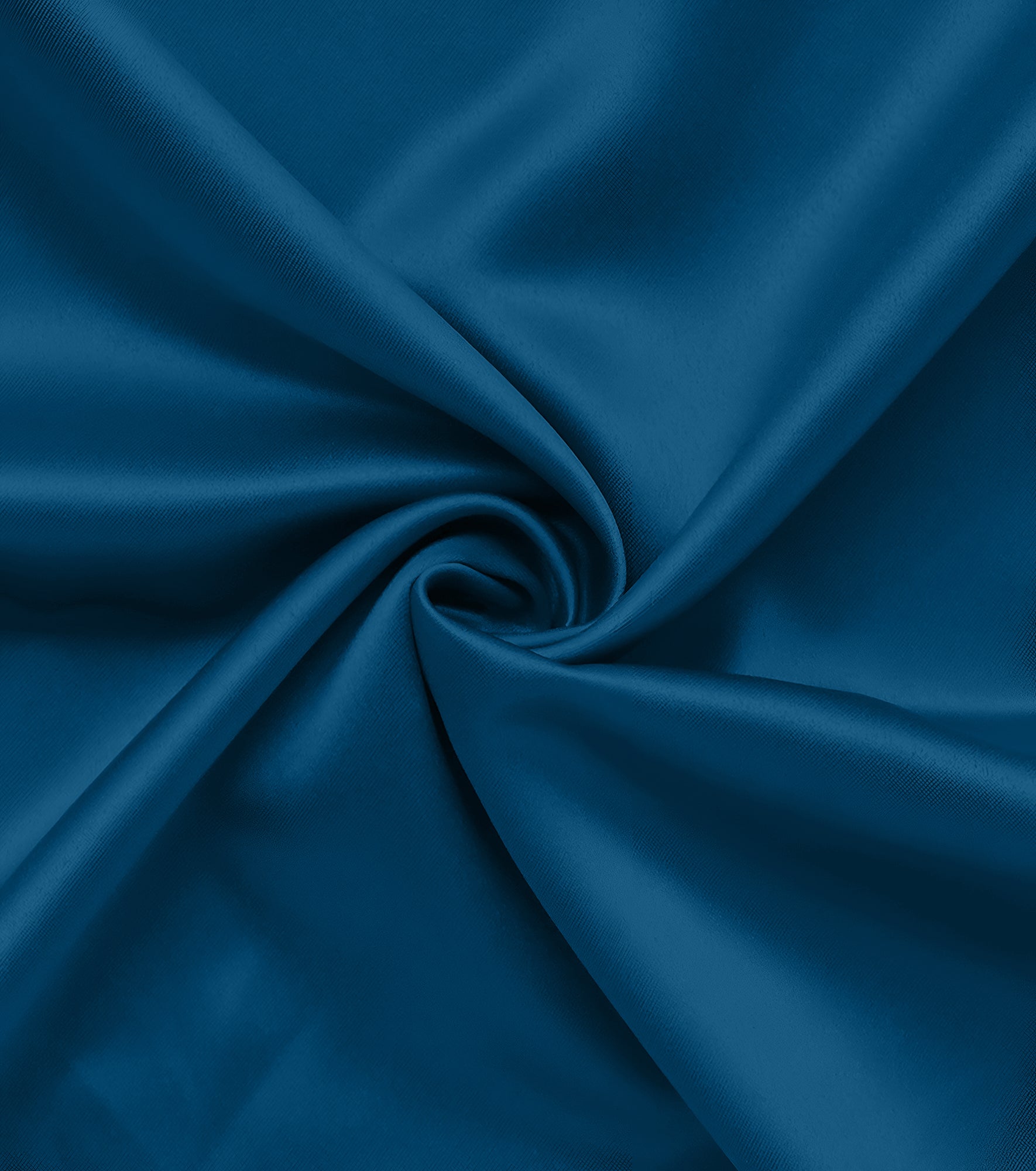 Poly Satin formal Shirt For Men-Teal Blue