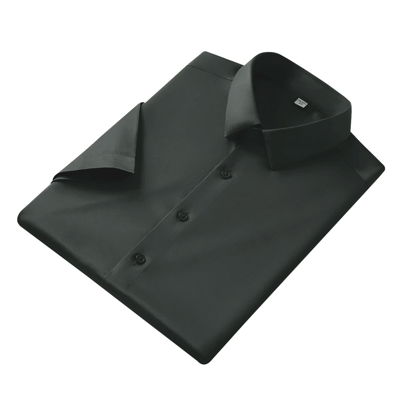 Men’s Satin Half Sleeve Formal Shirt – Premium Soft & Shiny Finish-Dark Grey