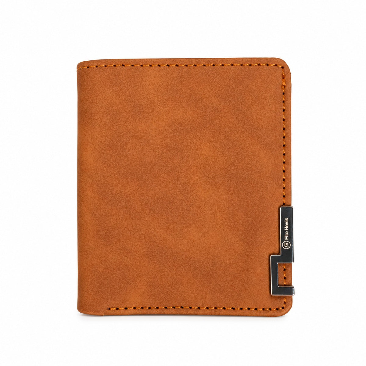 Wallet for Men | Textured Bifold Wallet with Zipper Coin Pocket & Card Slots