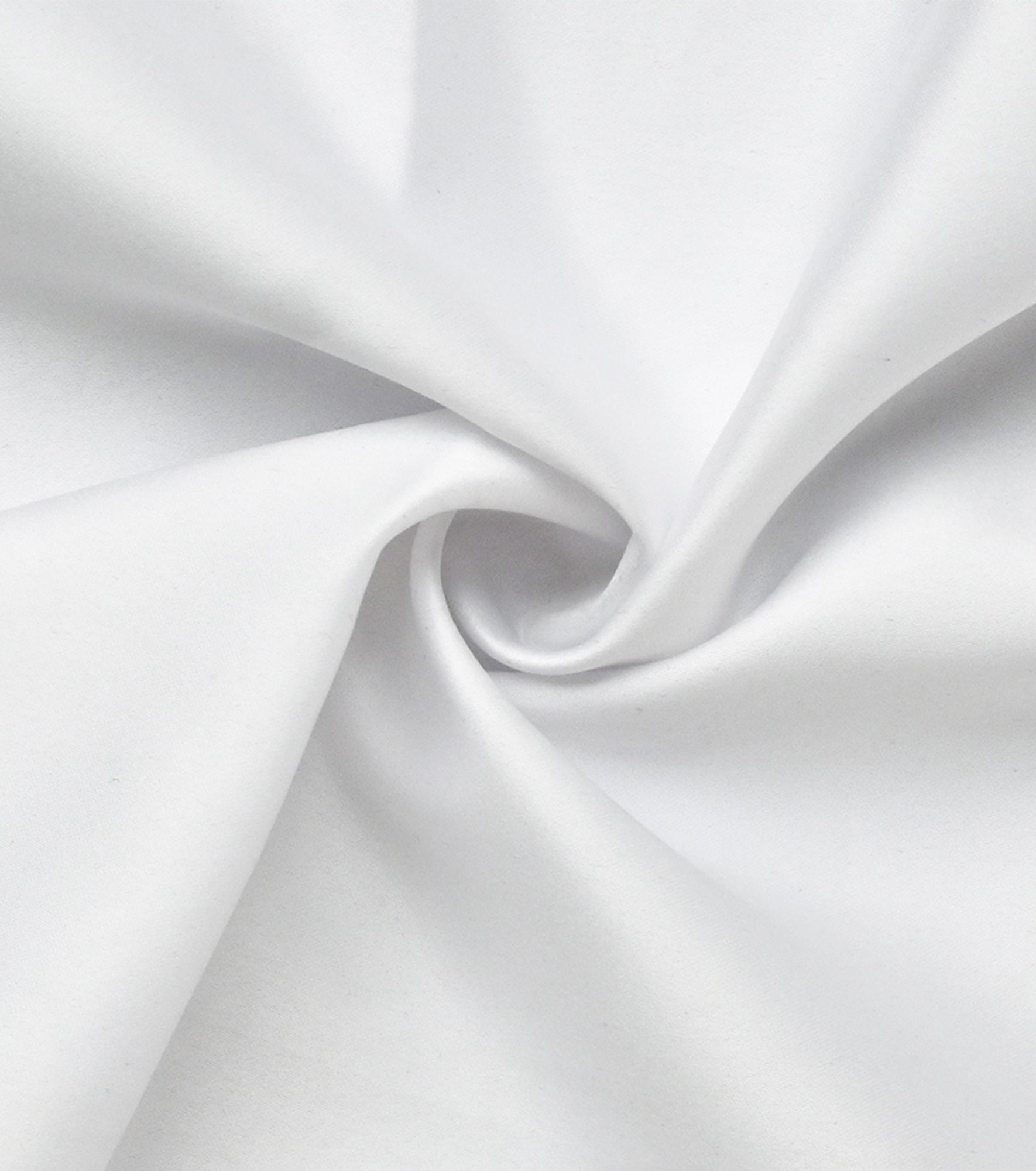 Poly Satin formal Shirt For Men-White