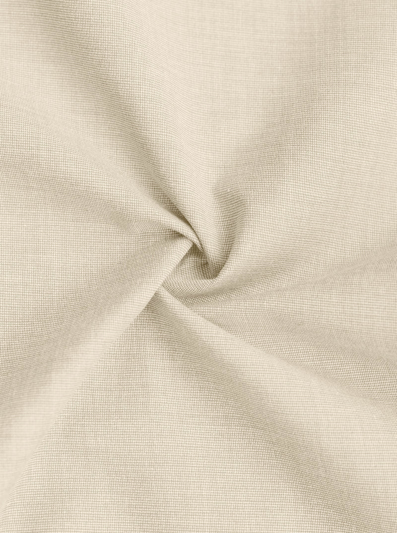 Filafil Fabric Formal Shirt for Men - Regular Fit | Cream