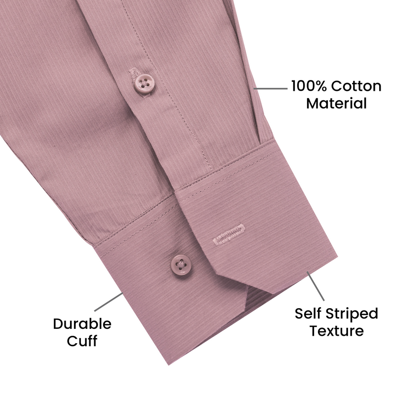 Premium Self Textured Formal Shirt for Men | Onion