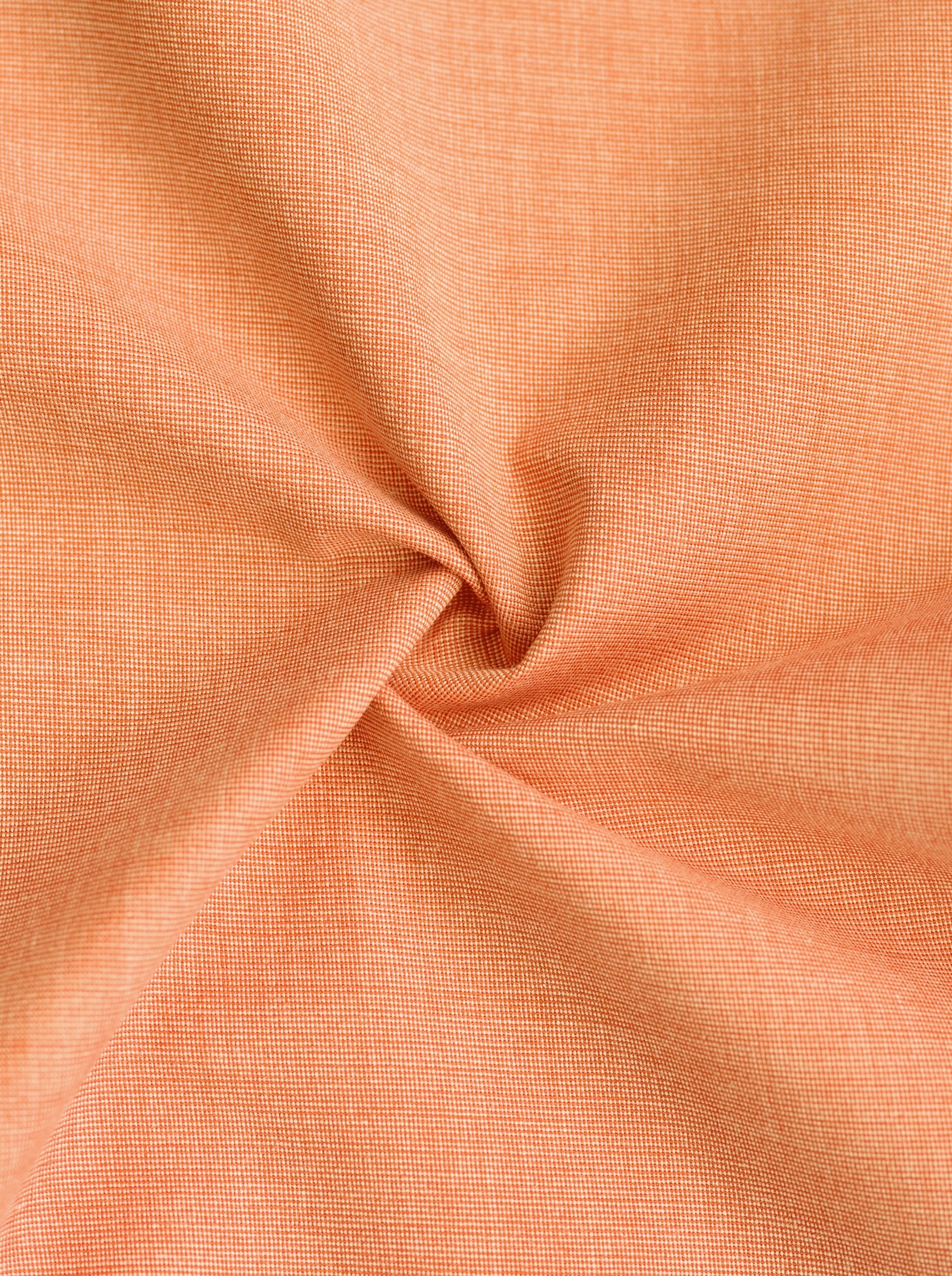 Filafil Fabric Formal Shirt for Men - Regular Fit | Orange Filo Hevis