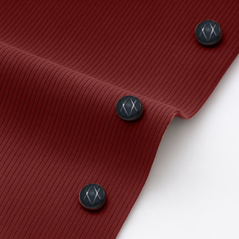 COTTON CORDUROY SHIRT FOR WINTER STYLE | 21-WALES CORDUROY | DOUBLE POCKET | Red