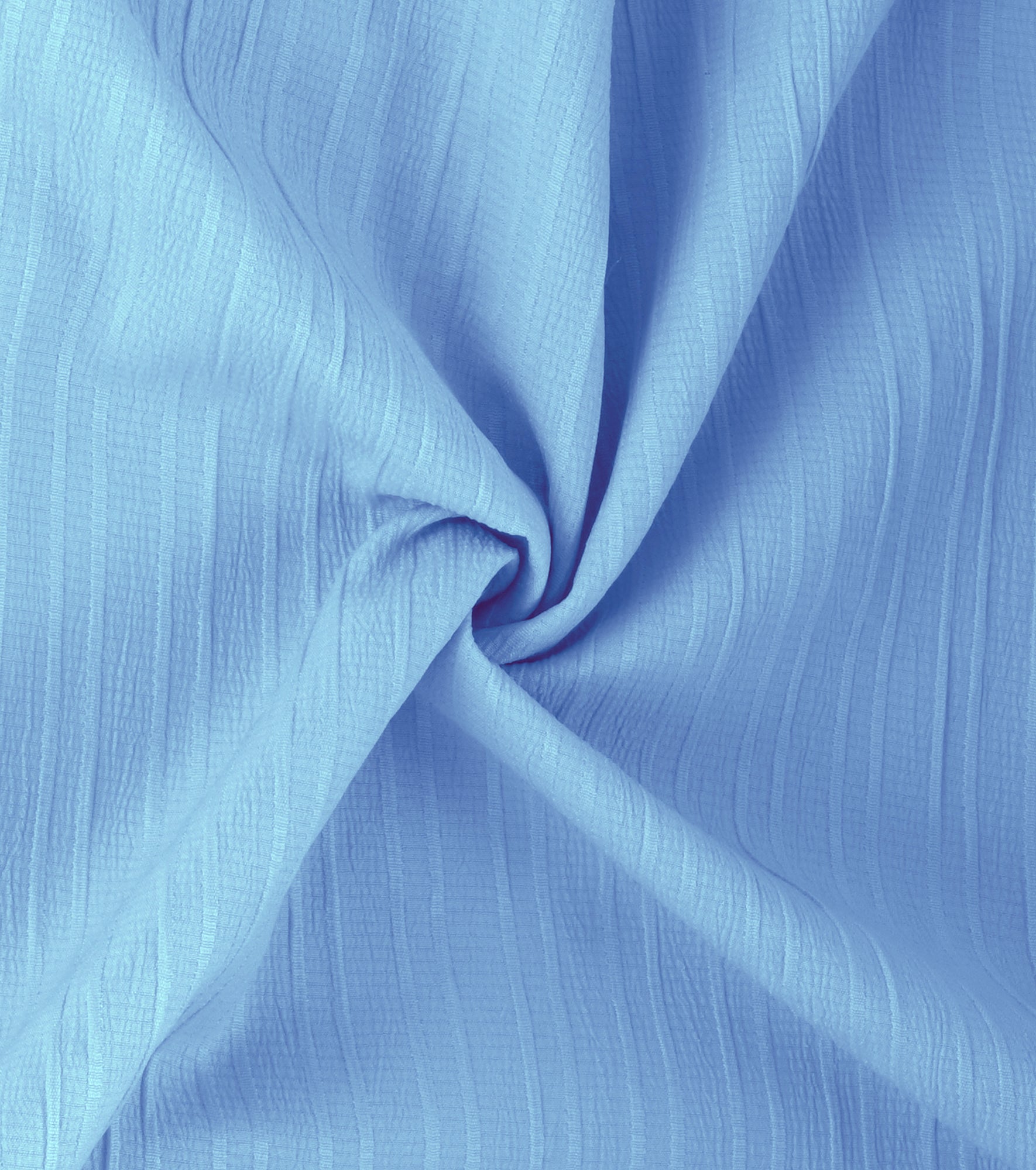 Men’s Textured Popcorn Half Sleeve Casual Shirt – Sky