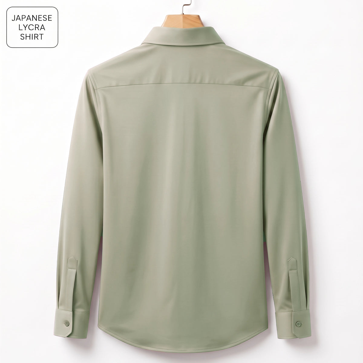 Deer Embroidery Party Shirts | Club Wear | Light-Greyish-Green