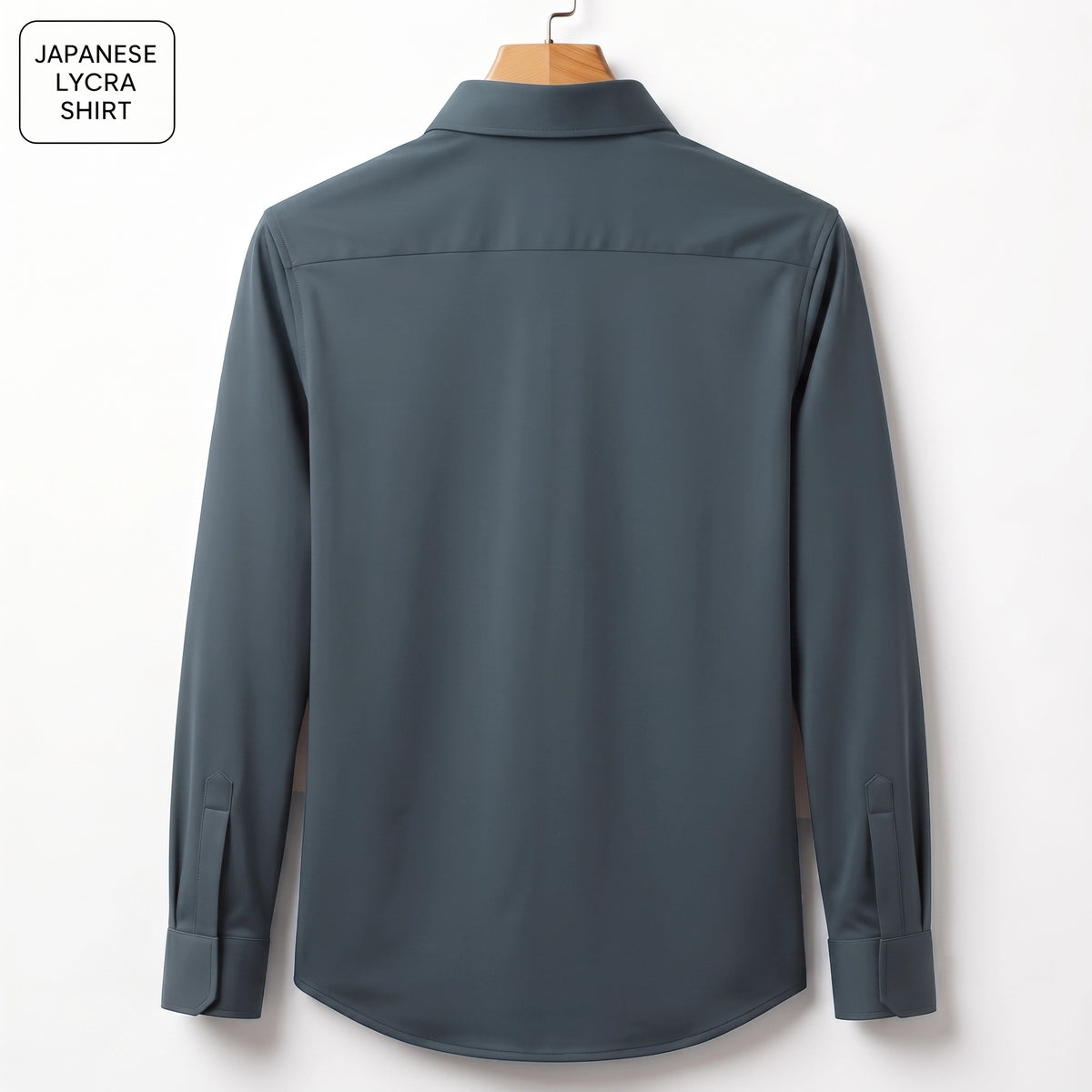 Deer Embroidery Party Shirts | Club Wear | Dark Grey