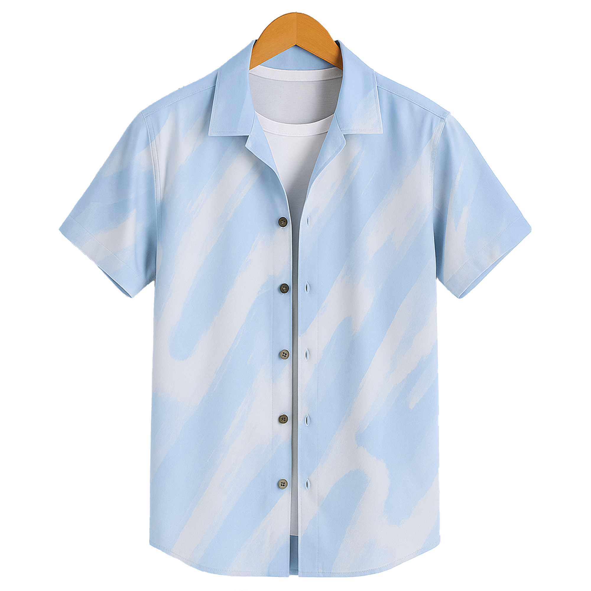 SKY HALF CASUAL PRINTED COTTON SHIRT REGULAR FIT FOR MEN