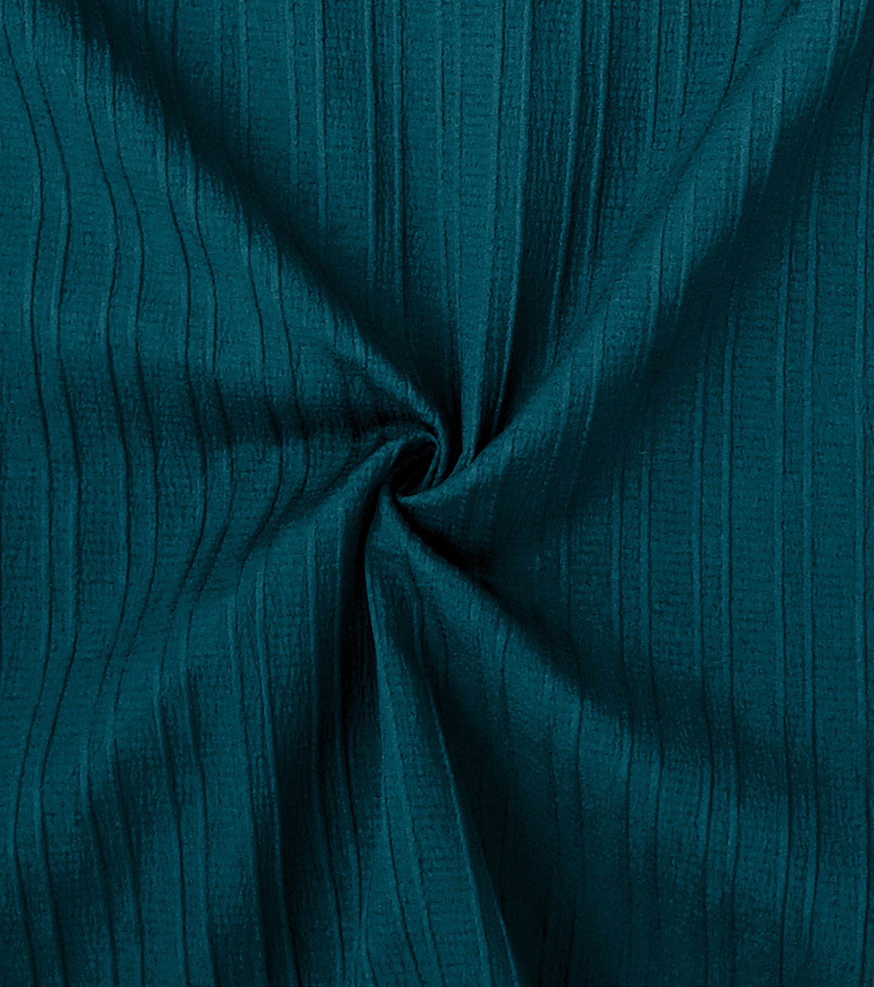 Men’s Textured Popcorn Half Sleeve Casual Shirt – Dark Green