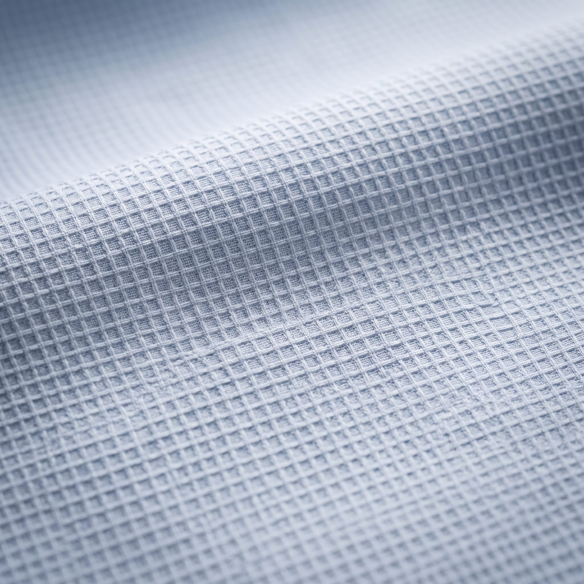 Men's Full Sleeve Self Textured Shirt | Light Grey