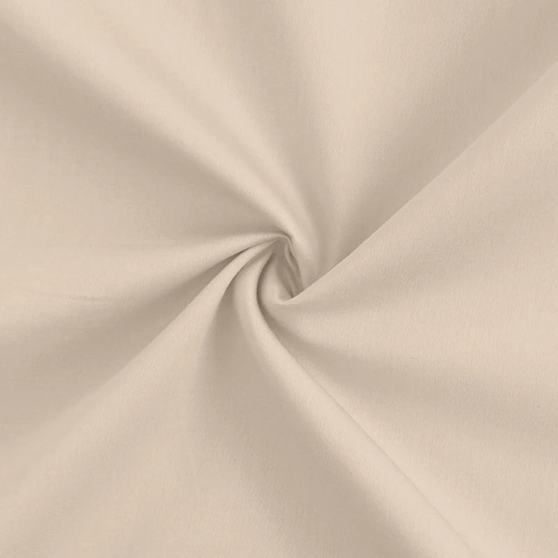 Platinum Cotton Satin Formal Shirt for Men - with Pocket | Cream