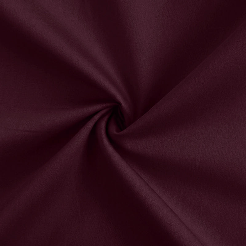 Platinum Cotton Satin Formal Shirt for Men - with Pocket | Wine