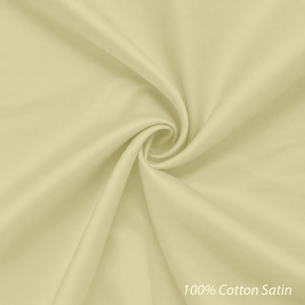 Cotton Satin Formal Shirt for Men - Regular Fit Full Sleeve | Cream