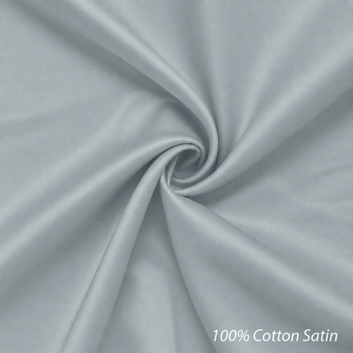 Platinum Cotton Satin Formal Shirt for Men - with Pocket | Grey