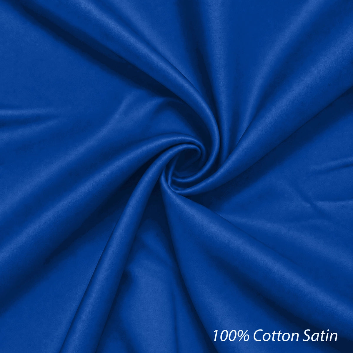 Platinum Cotton Satin Formal Shirt for Men - with Pocket | Royal Blue
