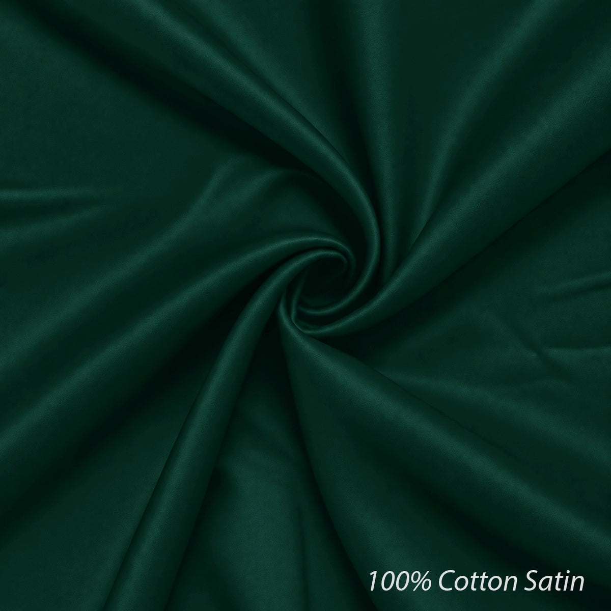 Cotton Satin Formal Shirt for Men - Regular Fit Full Sleeve | TEAL GREEN