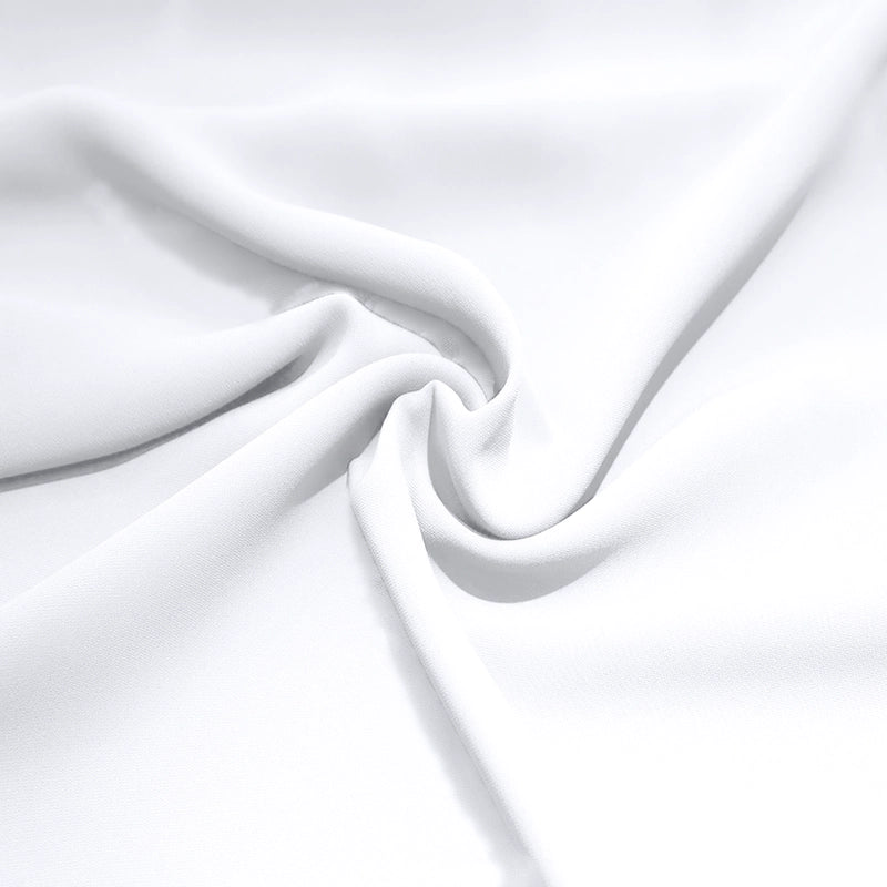 Floral Patch Embroidery Party Shirts | Club Wear | White