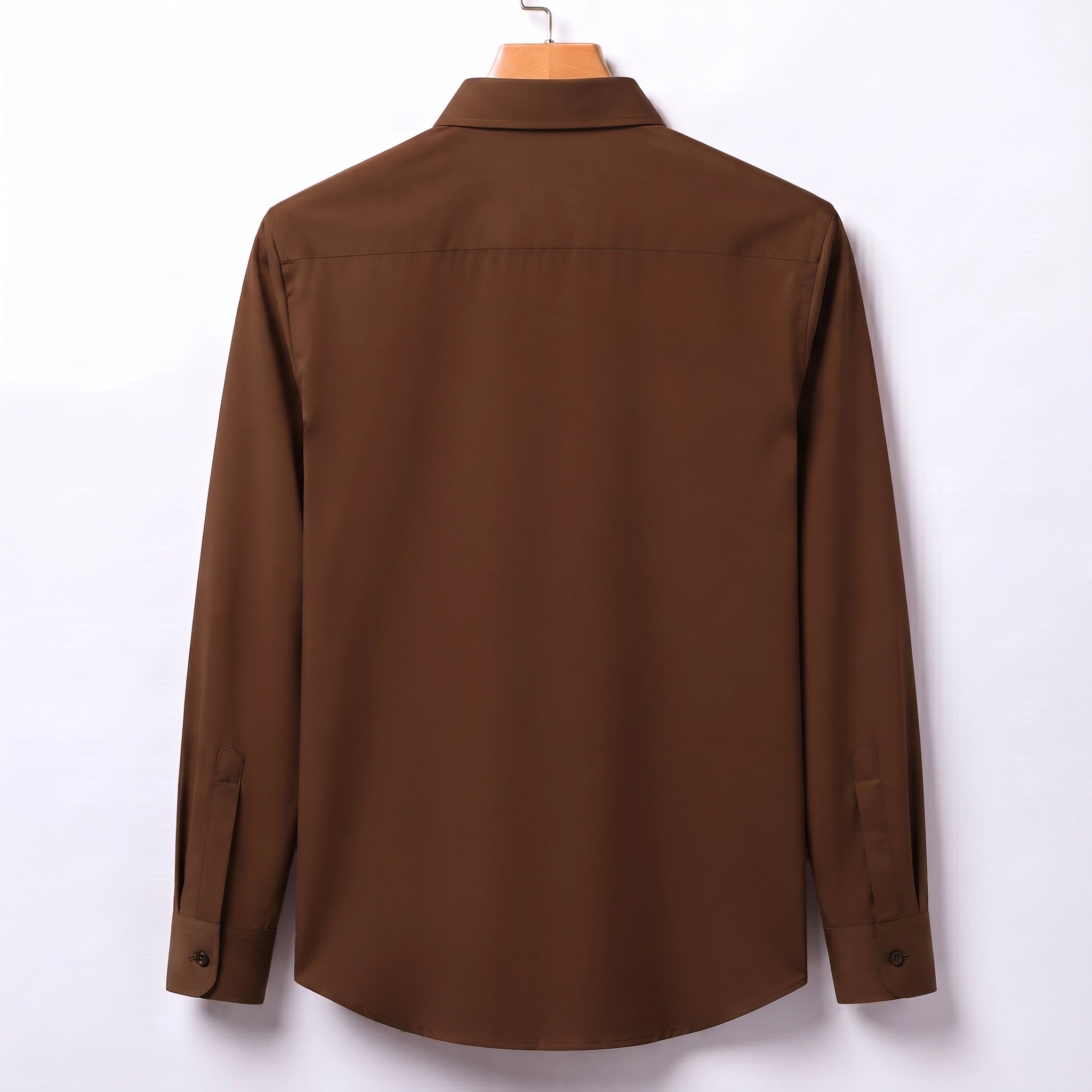 Swamp Deer Embroidery Party Shirts | Club Wear | Brown