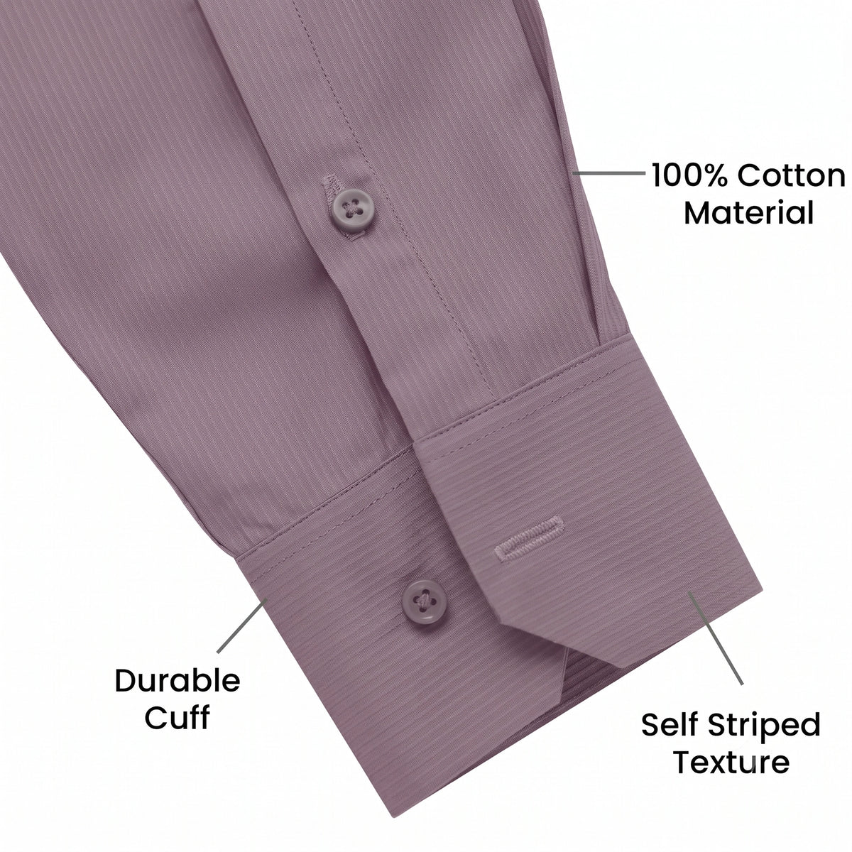 Premium Self Textured Formal Shirt for Men | Onion