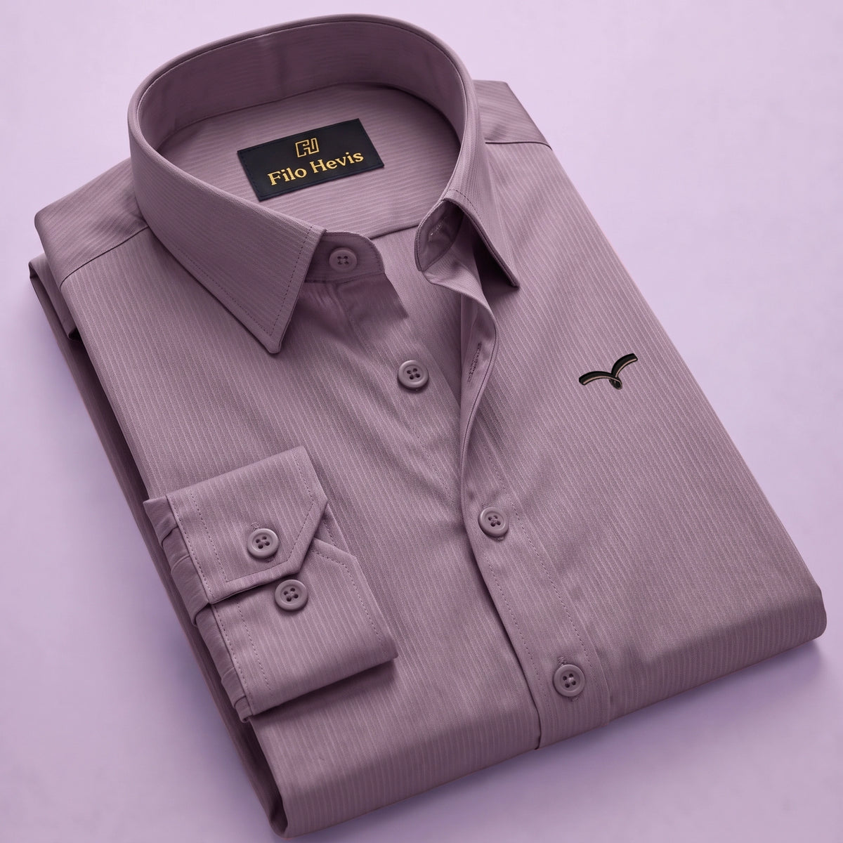 Premium Self Textured Formal Shirt for Men | Onion