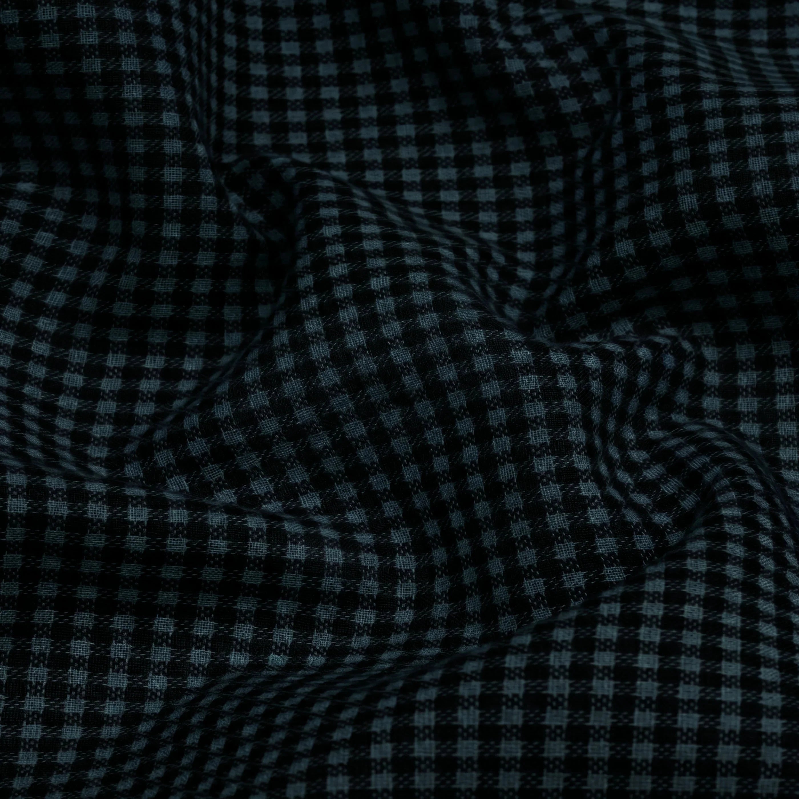 Cotton Check Shirt for Men |Slim fit | Navy Blue My Store