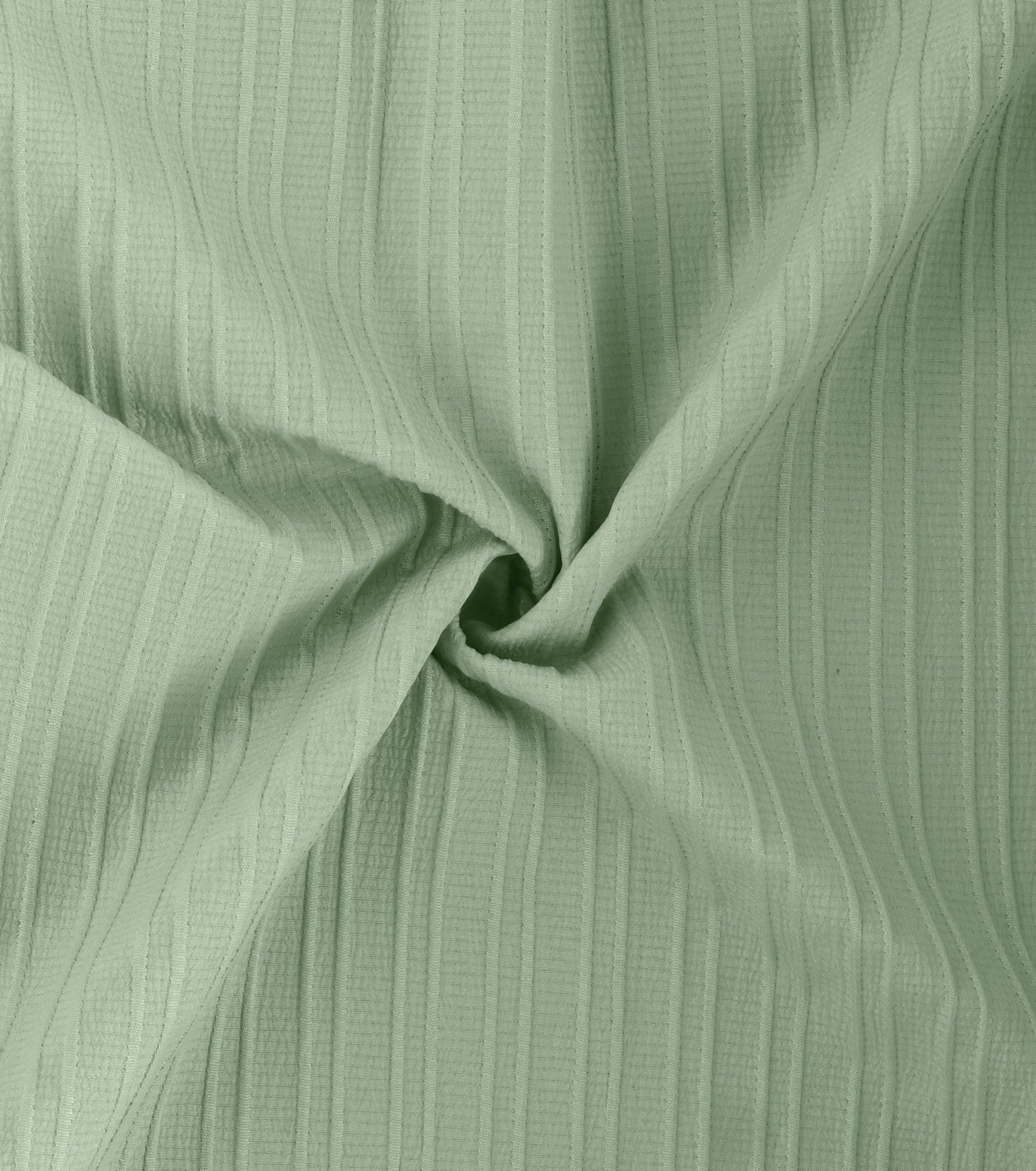 Men’s Textured Popcorn Half Sleeve Casual Shirt – Green