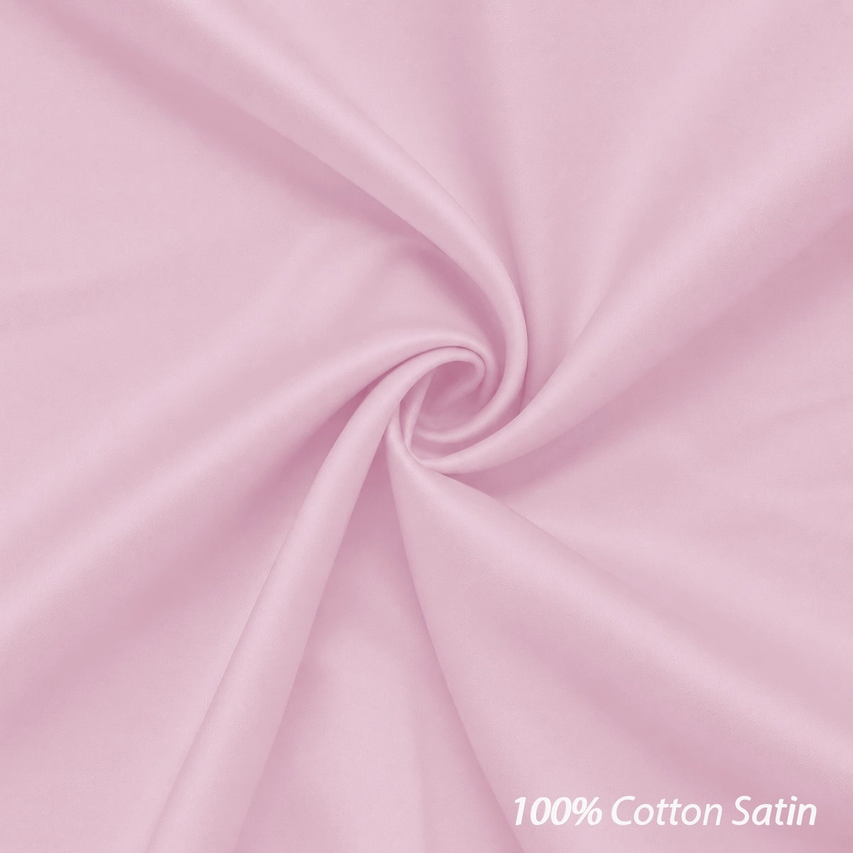 Cotton Satin Formal Shirt for Men - Regular Fit Full Sleeve | LIGHT PINK