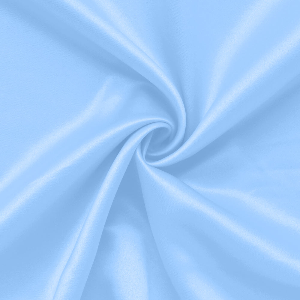 Poly Satin formal Shirt For Men-Sky