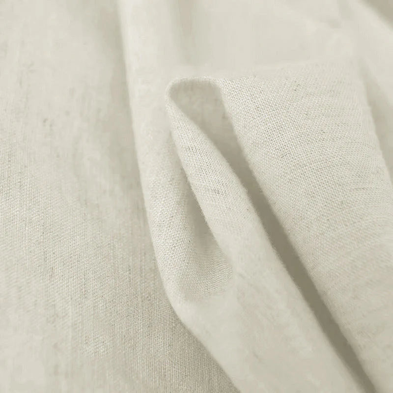 FINE LINEN SHIRTS FOR MEN (Full Sleeves)-Cream