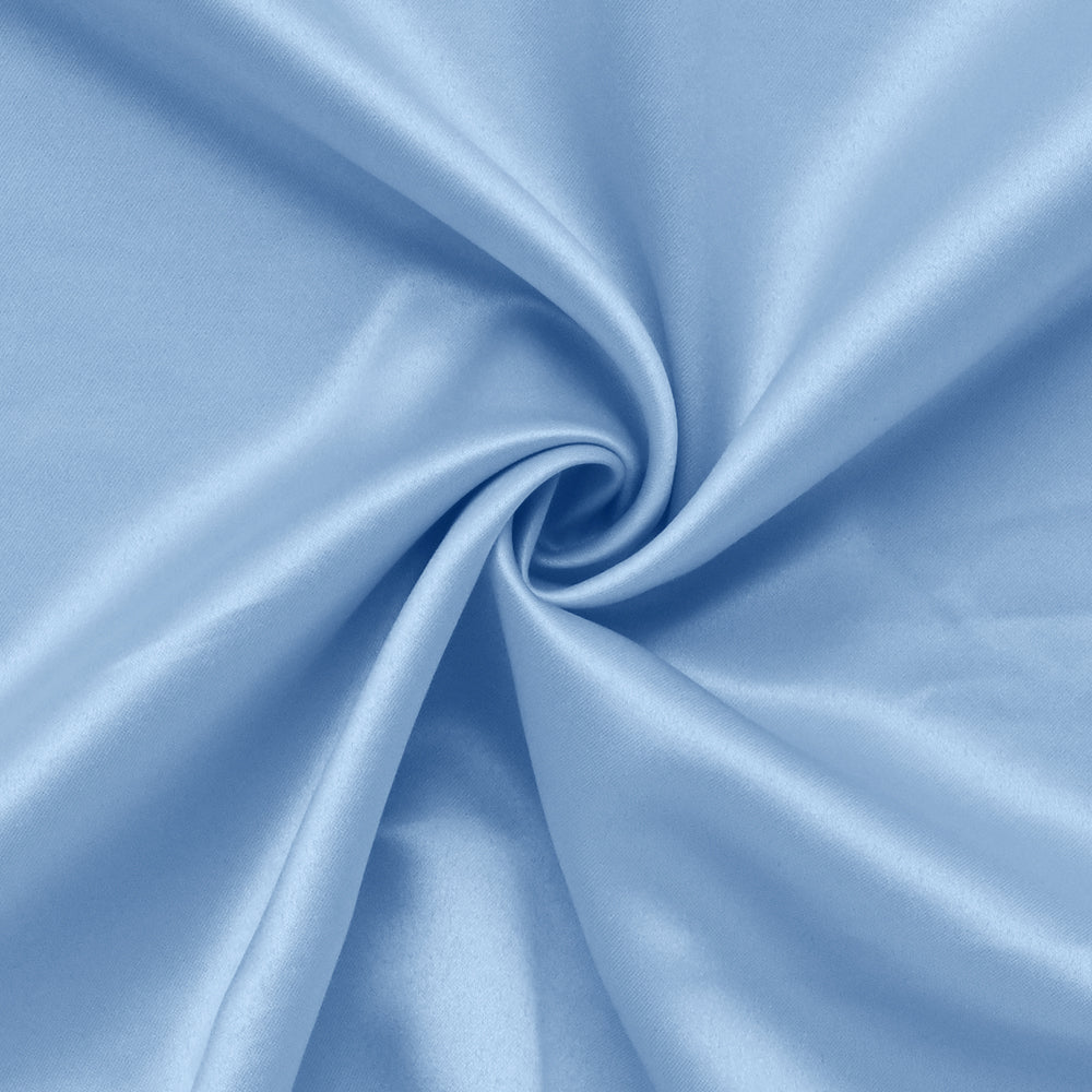 Men’s Satin Half Sleeve Formal Shirt – Premium Soft & Shiny Finish-Sky