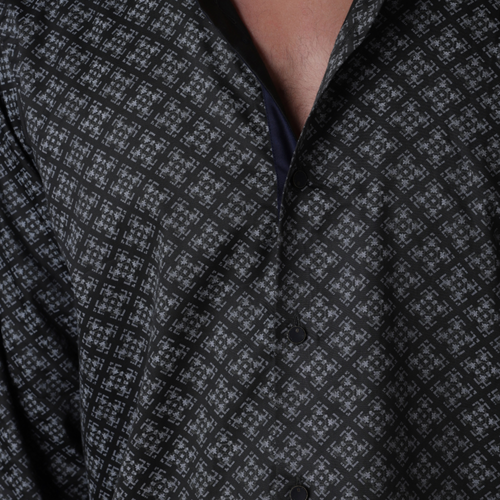 Print Shirt for Men | Smart Regular Fit | Green My Store